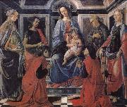 Son with the people of Our Lady of Latter-day Saints Botticelli